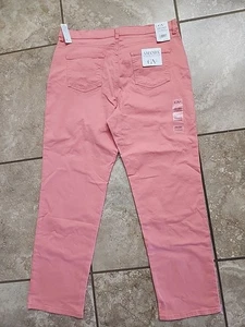 Jeans Gloria Vanderbilt 18A donna Marjan Rose Amanda dimagrante elasticizzato nuovo con etichetta - Foto 1 di 5