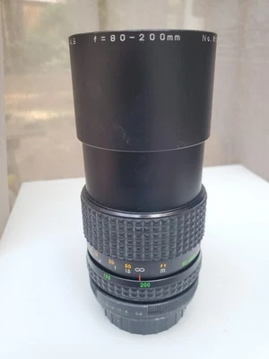 Lente zoom automático Focal MC 20-06-80, 1:4,5, montaje PK f=80-200 mm Foto 1 de 4