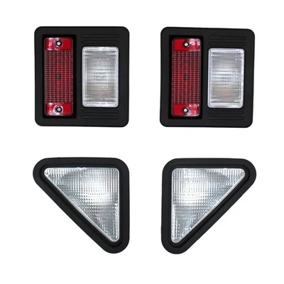 JUEGO LUCES DELANTERAS TRASERAS + IZQUIERDA + DERECHA IZQUIERDA DERECHA Se adapta a Bobcat S220 S250 S300 S330 S590 Foto 1 de 4