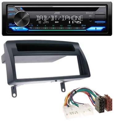 JVC Bluetooth MP3 USB DAB CD Autoradio für Toyota Corolla E12 2003-2008 dunkelgr - Bild 1 von 4
