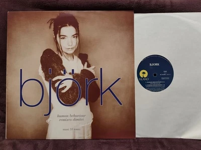 Björk - Human Behaviour - French 12" vinyl PROMO single - Dimitri • Bjork - RARE - Image 1 of 4