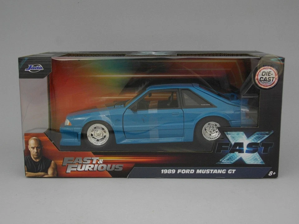 Ford Mustang GT (1989) - Jada Toys Fast & Furious 1:24 - JA03098AZ - Immagine 1 di 1