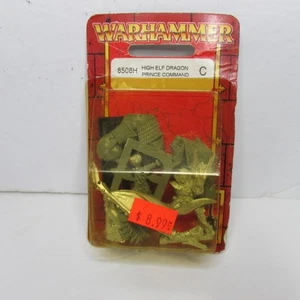 Alti Elfi Alto Elfo Drago Principe (8508G) METALLO NUOVO CON SCATOLA RARO Warhammer Fantasy - Foto 1 di 2