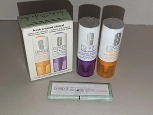 Clinique Fresh Pressed Clinical Daily + Overnight Booster Pure Vitamin C +A  - Bild 1 von 8