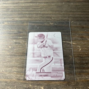 2017 Bryan Reynolds Bowman Chrome Mini Printing Plate 1/1 #BCP204 - Picture 1 of 4