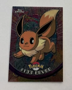 NM Topps Chrome #133 Eevee Near Mint TV Animation Edition  -- S2G -- - Picture 1 of 2