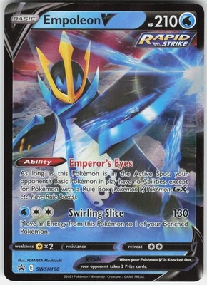 Empoleon V - Promo SWSH: Sword & Shield Promo Cards SWSH108 LP-NM - Image 1 of 2