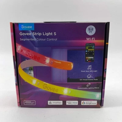 New Govee Strip Light S Color Changing LED Light H612F - Image 1 of 3