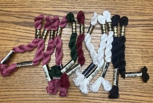 Lot of 11 DMC Cotton Perle #3 Mixed Lot Colors Embroidery Floss 15m/16.4y/5g ea - Picture 1 of 4