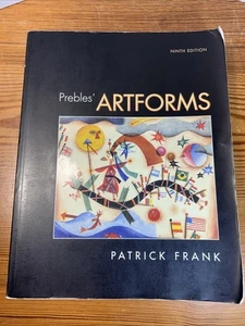 Prebles' Artforms - Patrick Frank, Ninth Ed.- Paperback Used - Picture 1 of 4