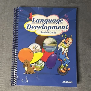 Abeka Language Development Teacher Guide P-K4 Spiral Bound - Foto 1 di 6