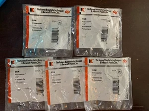 Lote POLYWASHER 1.5" x5pks Keeney Duracraft Plásticos 65K - Imagen 1 de 3