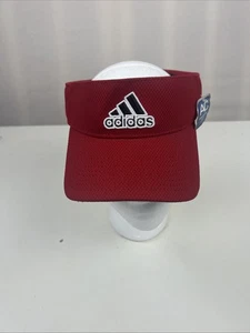 Adidas Uomo Always Cool Ultimate Visiera Regolabile Rossa Taglia Unica - Nuove con etichette - Foto 1 di 7