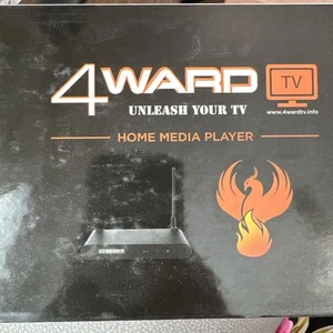"4WARDTV" 4Ward TV PRO HOME MEDIA PLAYER with Remote/Keyboard Remote free ship - Picture 1 of 2