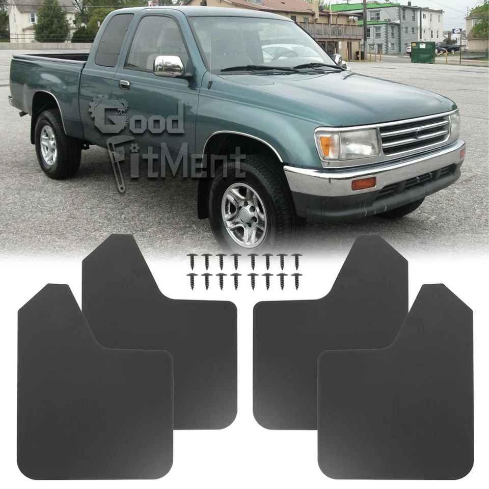 Guardabarros guardabarros delantero trasero mate para Toyota T100 1993-1998 4 piezas Foto 1 de 4
