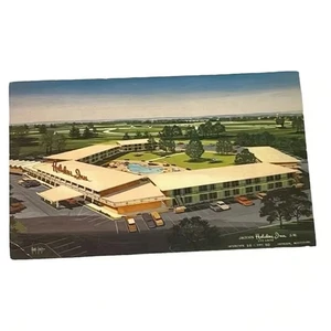 Postcard Holiday Inn Southwest Jackson Mississippi c1966 Vintage A327 - Picture 1 of 2