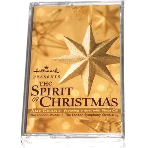 The Spirit Of Christmas Amy Grant (Cassette Tape 2001) Holiday Music NEW SEALED - Picture 1 of 4