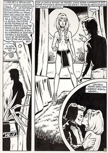 GERON LE REGNE DES MUTANTS PLANCHE ORIGINALE ANTICIPATION  AREDIT PAGE 83 - Picture 1 of 1