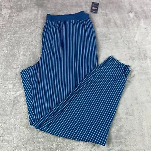Jockey Sleep Pants Men’s XL Navy Stripe - Picture 1 of 6
