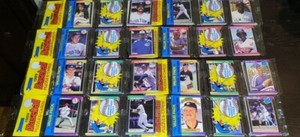 1989 Donruss Baseball Cards 8 Rack Pack Factory Sealed Stars, Rookies FRESH PACK