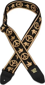 Ernie Ball Jacquard Guitar Strap - Peace Love Dove - Picture 1 of 6