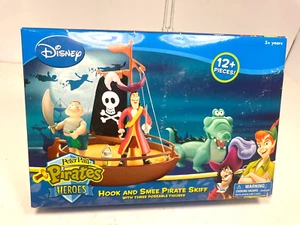 Disney Pirate Heroes Hook and Smee Pirate Skiff neu selten - Bild 1 von 4