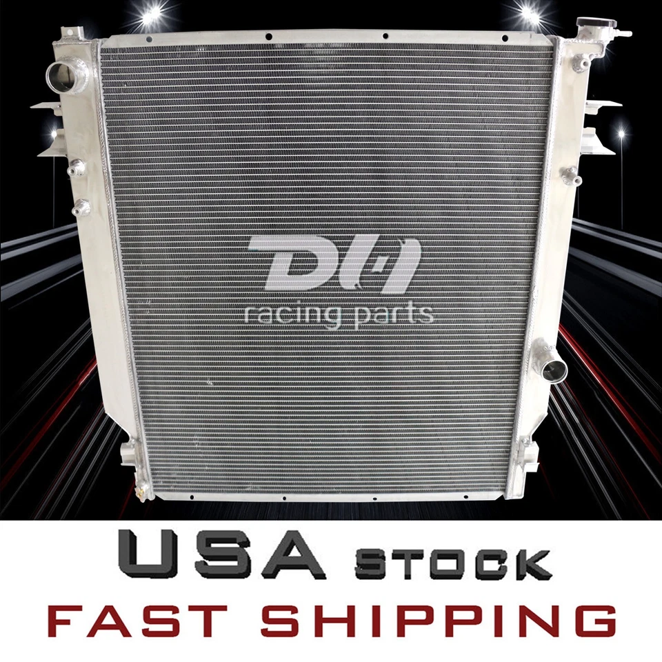 Radiador de aluminio de 3 filas para Dodge Ram 2500 3500 4500 5500 2010-2012 Cummins 6,7 L Foto 1 de 4