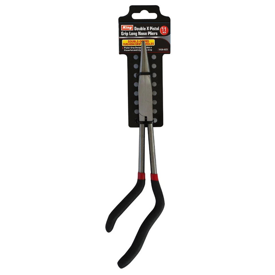 Alicates nariz larga con empuñadura de pistola KING 11", alcance extendido Foto 1 de 1