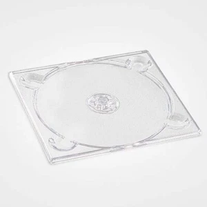 1 CD Digi Tray Clear High Quality (for Card Sleeved CDs) CD Size Flexi Tray NEW - Afbeelding 1 van 3