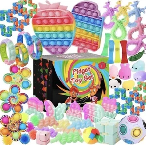 38 Pcs Fidget Toys Set Packs Relieves Anxiety Sensory for kids Mix - Picture 1 of 5