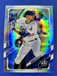 2021 ASG-13 Mookie Betts Topps Chrome UpdateBaseball All Star Game Refractor - Picture 1 of 2