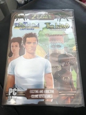 The Island Castaway & The Island Castaway 2 PC CD-ROM Software 2 Game Set New! - Image 1 of 2