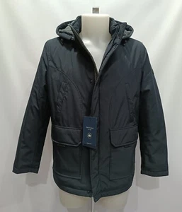 Giaccone Ascot Sport Blu, Imbottito, Cappuccio Removibile, Taglie Regular -47% - Foto 1 di 12