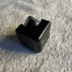 Juguete Fidget Infinity Spinner Negro Metal Aluminio - Imagen 1 de 5