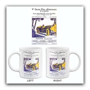 1927 24 Hours of Le Mans - Program Cover Mug - Picture 1 of 3