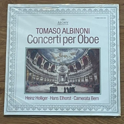 Classical LP: "Tomaso Albinoni - Concerti per Oboe", 1979, FACTORY-SEALED - Image 1 of 4