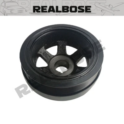 Se adapta a piezas de polea cigüeñal motor Mercedes-Benz C230 C280 C300 2720300903 M272 Foto 1 de 4