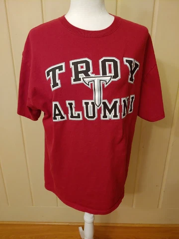 Champion Brand Troy University Alumni T-shirt Size L Cover