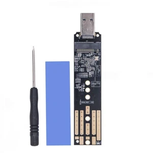 M2 SSD Enclosure Adapter Card M.2 to USB3.1 Case for NVME NGFF PCI-E 2230/2242 - Bild 1 von 5