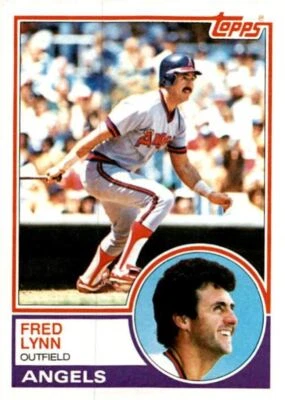 1983 Topps Fred Lynn San Francisco Giants #520 - Image 1 of 2