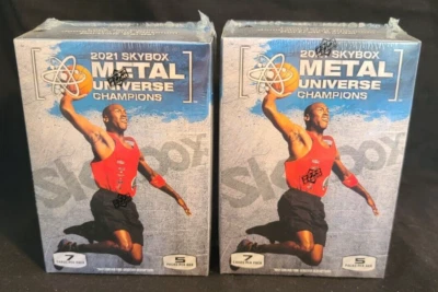 2021 Upper Deck Skybox Metal Universe Champions Blaster Box Lot of 2! - Image 1 of 2
