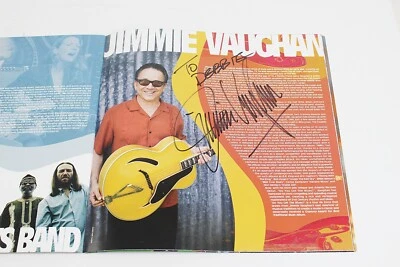 Fabulous Thunderbirds JIMMIE VAUGHAN Autographed 2007 Crossroads Guitar Festival - Image 1 of 4