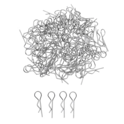 1/8 1/10 Scale RC Vehicles Body Clip Pins, 1,5 mm Ersatzpins, 100er Pack - Bild 1 von 4