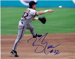 BILL MUELLER SAN FRANCISCO GIANTS ACTION SIGNED 8x10 - Picture 1 of 1