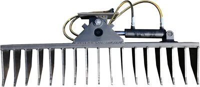 Roderechen Universal  Hydraulisch schwenkbar Wurzelreche Minibagger Breite 150cm - Bild 1 von 2