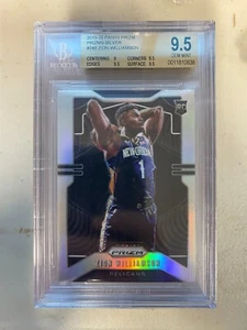 2019 PANINI PRIZM Zion Williamson #248 Silver Prizm Pelicans RC Rookie BGS 9.5 - Picture 1 of 1