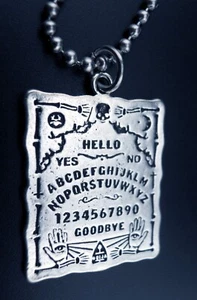Ouija Board Necklace Stainless Chain New Pendant Witch Spirit Ghost Paranormal - Picture 1 of 14