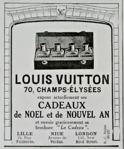 PUBLICITÉ DE PRESSE 1923 LOUIS VUITTON LES FLACONS - ADVERTISING - Picture 1 of 1