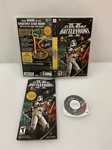 Star Wars Battlefront 2 Sony Playstation Portable PSP CIB Tested Black Label - Picture 1 of 1