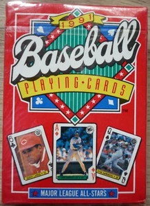 1991 u.s. Collection Major League Baseball Playing Cards Baseball new sealed  - Picture 1 of 2